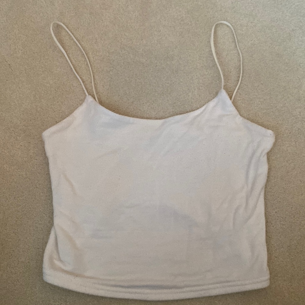 White tank top